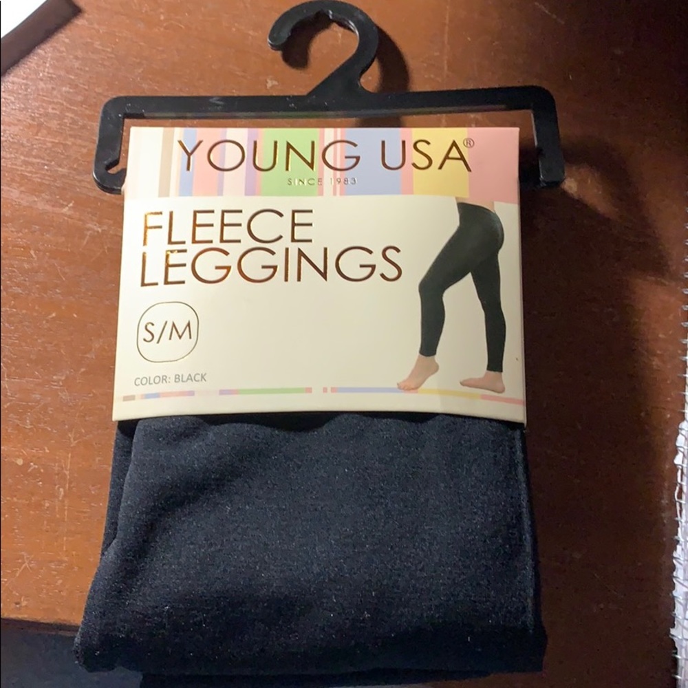 Brand new fleece leggings
